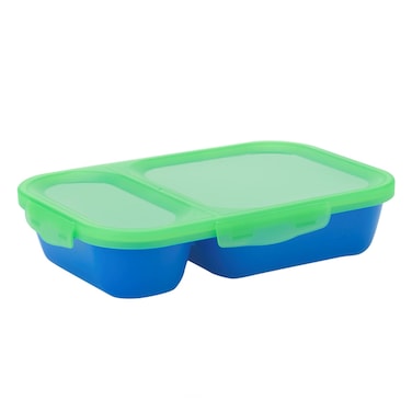 Smash Lunch Box Bento Small Green And Blue