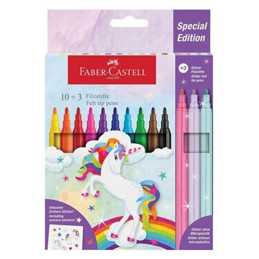Faber Castle Fiber Tip Pen Castle 10+3