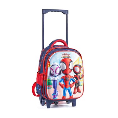 Spidey Trolley Set 16Inch With Lunch Bag