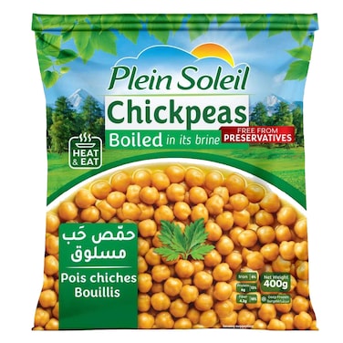 Plein Soleil Precooked Chickpeas 400GR