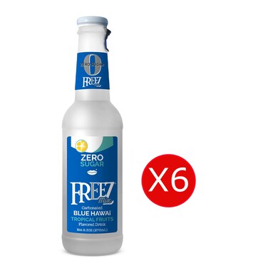 Freez Zero Blue Hawai Mix 275MLX6