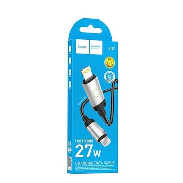Hoco X117 Cable Usb C To Lightning 27W