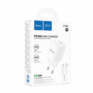Hoco C148A Pd 30W Mini Charger Usb C