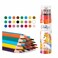 Deli Colored Pencil 24 Colors  Barrel