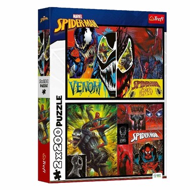 Spider Man Day And Night Puzzle