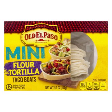 Old El Paso Soft Tortila Flour 144GR