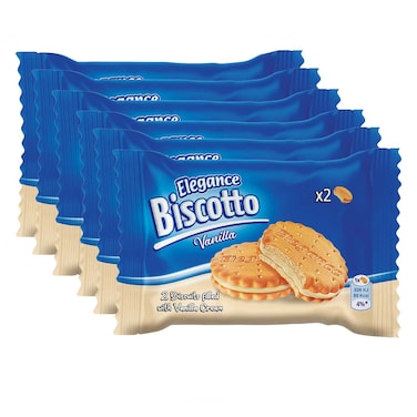 Elegance Biscotto Vanilla 34GR 5+1