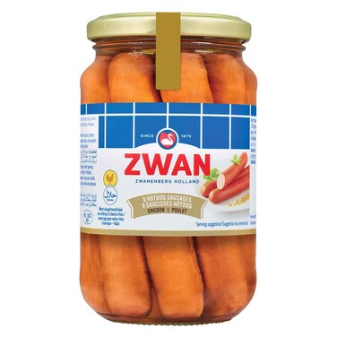 Zwan Chicken Hotdog Jar 180GR Special Price