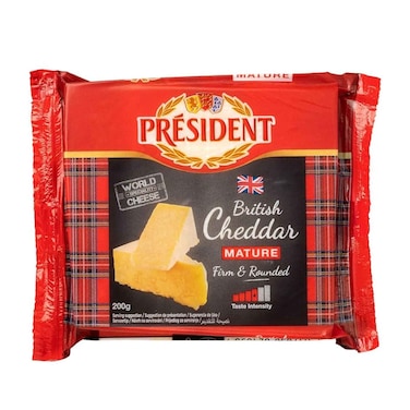 President Mature White Cheddar 200GR