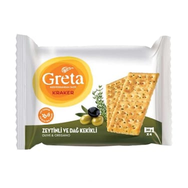 Greta Biscuit Olive And Oregano 30GR