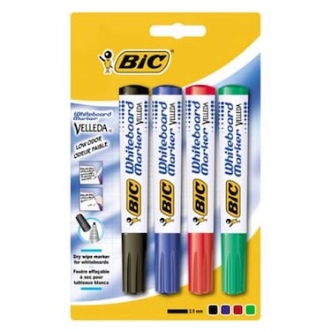 Bic Velleda Eco Blister 4