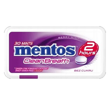 Mentos Clean Breath Berry Mint 21GR