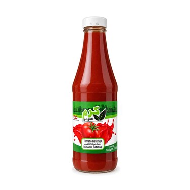 Karam Al Wadi Ketchup Glass 340GR