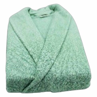Home Bathrobe Unisex 1KG Green Medium