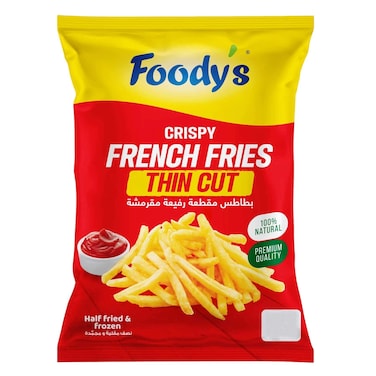 Foody's Fires Thin Cut 2KG
