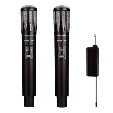Wireless Dual Mic Cordless Microphone