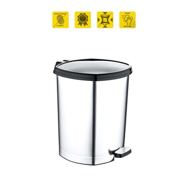Plastic Pedal Dust Bin 11L