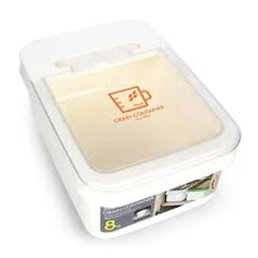 L&amp;L Grain Container 8KG 10L White