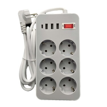 Rallonge Rect0A-3Usb-1Typec