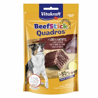 Vitakraft Dog Beef Stick Quadros Liver And Potato 70GR