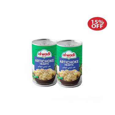 Al Wadi Al Akhdar Frozen Artichoke Bottom 400GRX2 Special Price
