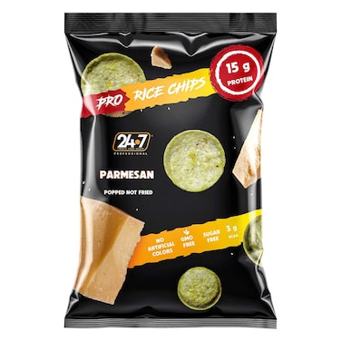24.7 Protein Rice Chips Parmesan 60GR