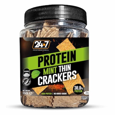 24.7 Protein Thin Cracker Mint 150GR