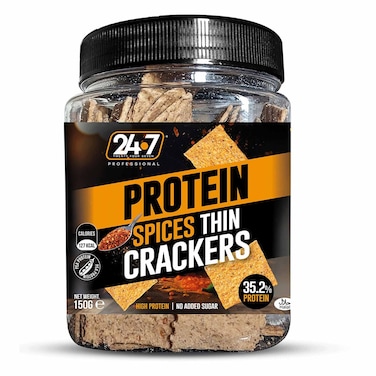 24.7 Protein Thin Cracker Spices 150GR