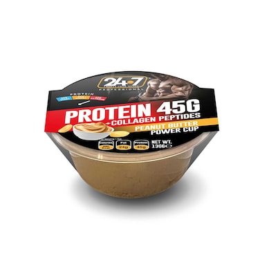 24.7 Protein Cup Peanut Butter Collagen 130GR