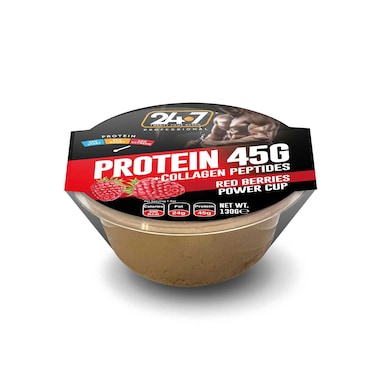 24.7 Protein Cup Red Berries Collagen 130GR