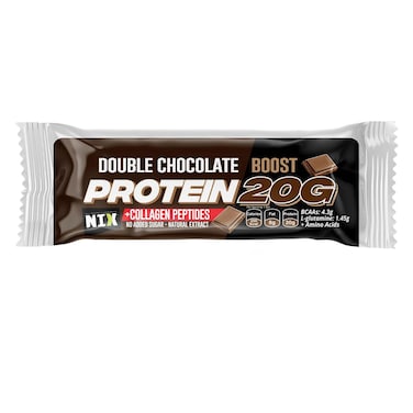 Nix Protein Bar Double Chocolate Boost 50GR