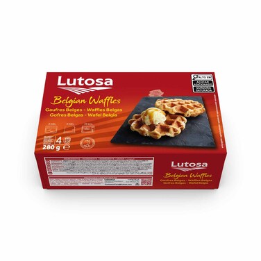 Lutosa Belgian Waffle 70GRX4