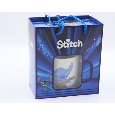 Stitch Porcelain Mug Paper Bag