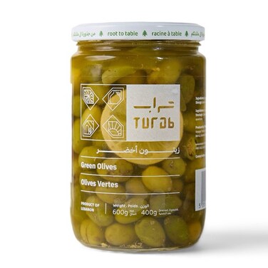 Turab Green Olives 600GR