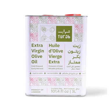 Turab Premium Extra Virgin Olive Oil 3L