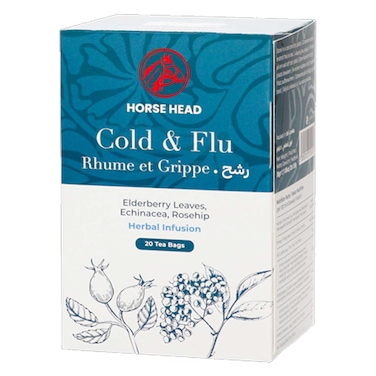 Horse Head Welnes Cold And Flu 20 Sheets x1.5GR