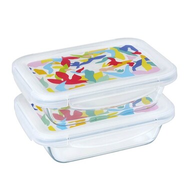 Pyrex Rectangular Jugs 2X0.8L
