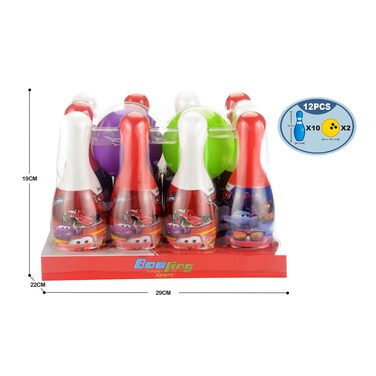 Cars Bowling Set