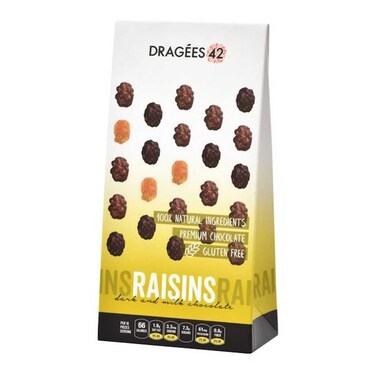 Dragees 42 Mix Chocolate Raisins 150GR