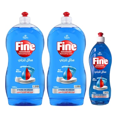 Fine Dishwashing Marin 1.3LX2+800ML Free