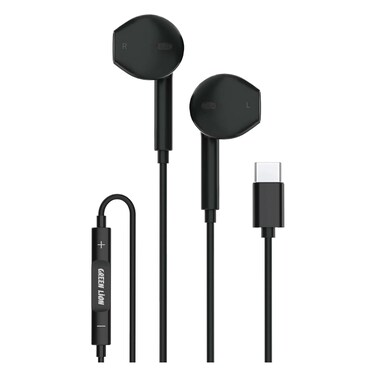 Green Lion Stereo Earphone Wtype-C