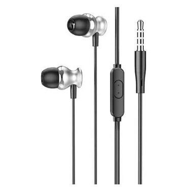 Green Lion Metal Earphone Black