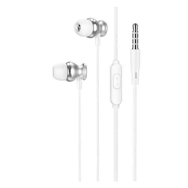 Green Lion Metal Earphone White