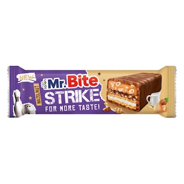 Mr Bite Strike Hazelnut And Caramel 40GR
