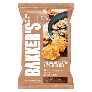 Bakers Chips Mushroom Risoto And Italian Cheese 140GR