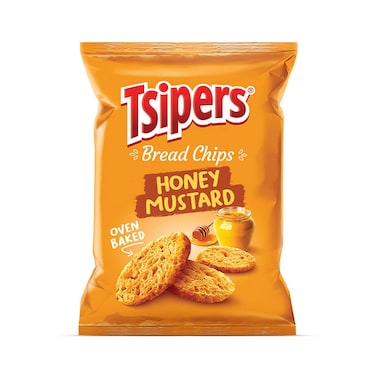 Tsipers Bread Chips Honey Mustard 30GR