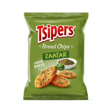 Tsipers Bread Chips Zaatar 65GR