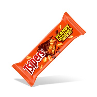 Tsipers Peanut Caramel Bar 22GR