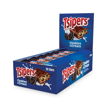 Tsipers Cookies And Cream Bar 20GRX24 Sepcial Price
