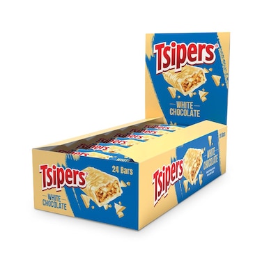 Tsipers White Chocolate Bar 20GRX24 Sepcial Price
